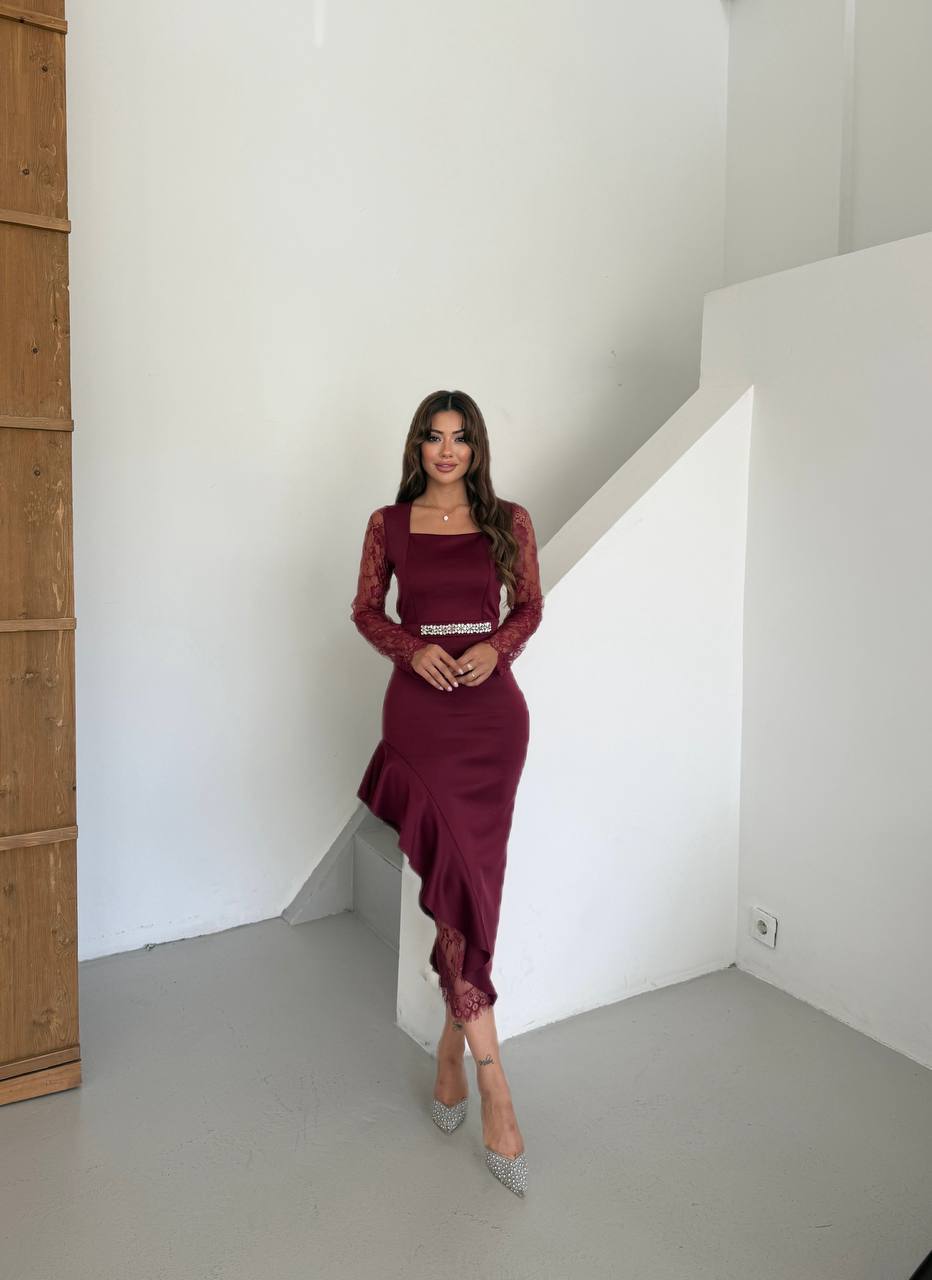 فستان سهرة قصير