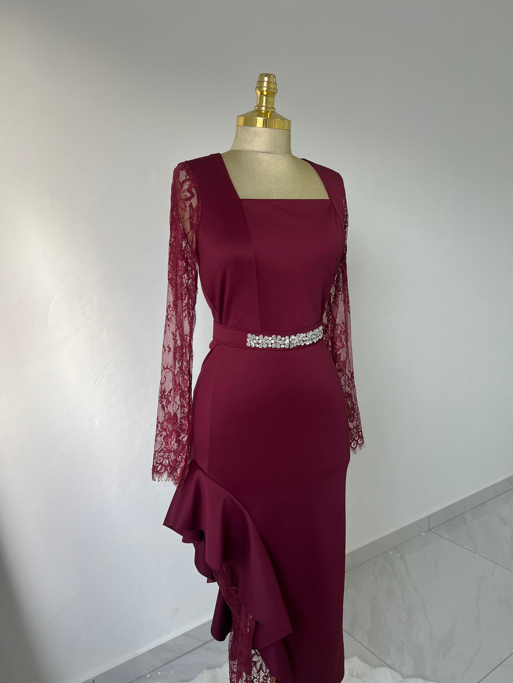 فستان سهرة قصير