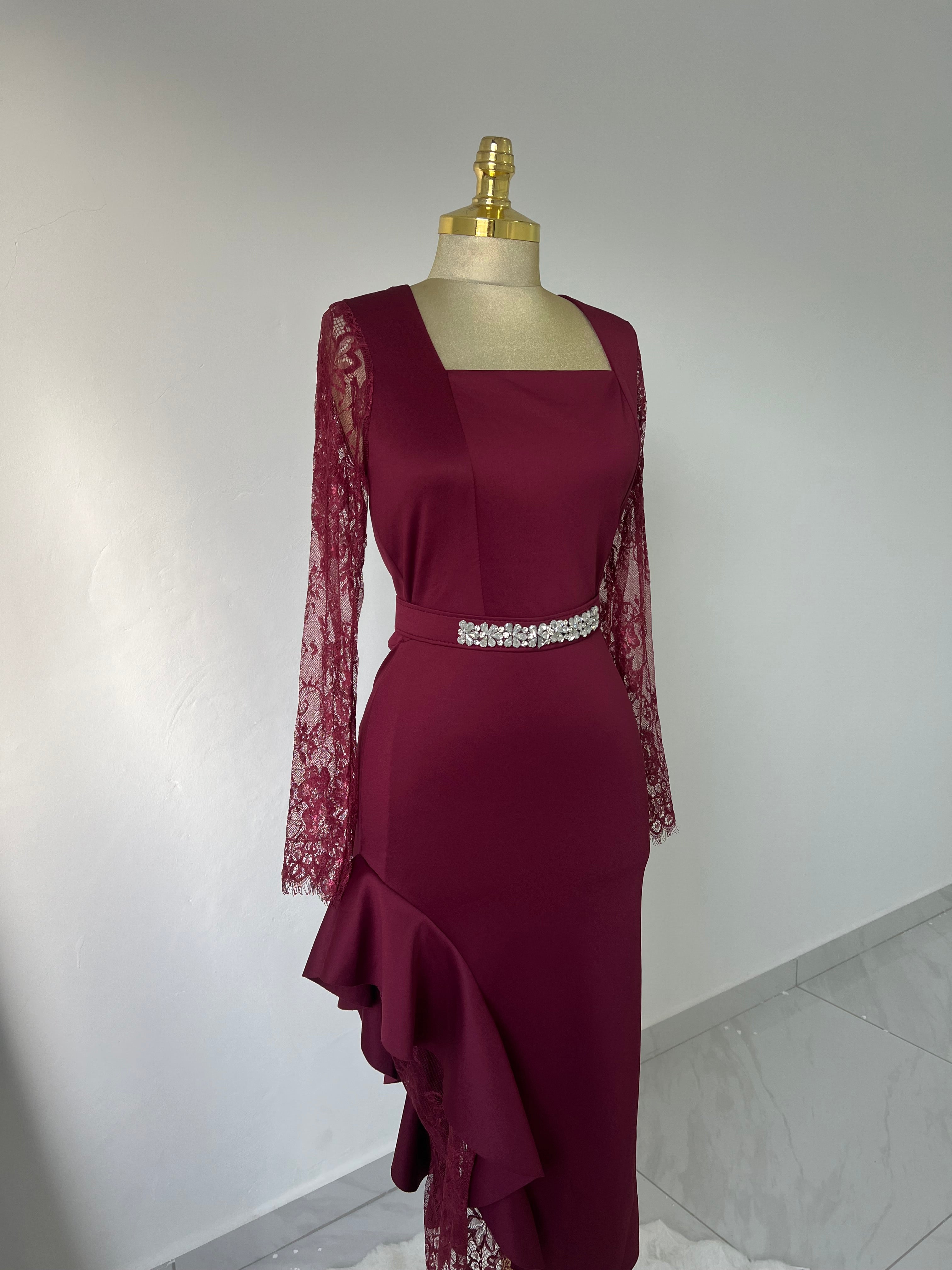 فستان سهرة قصير