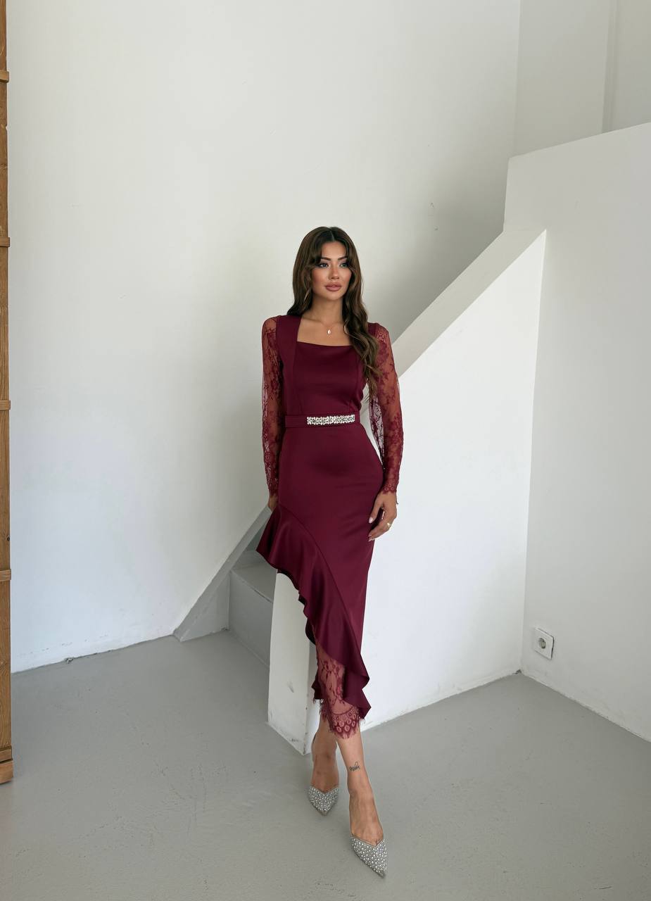 فستان سهرة قصير